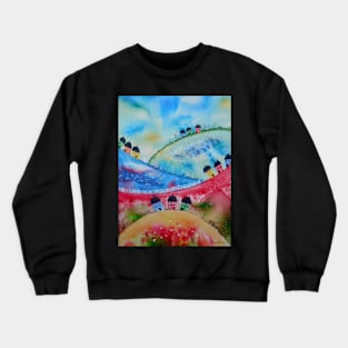 Houses on the Hills Crewneck Sweatshirt